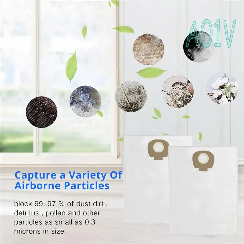 A01V-4 個ダストバッグ VC2010L VC2512L /Nilfisk Altoaero25-21 真空部品必須真空アクセサリー