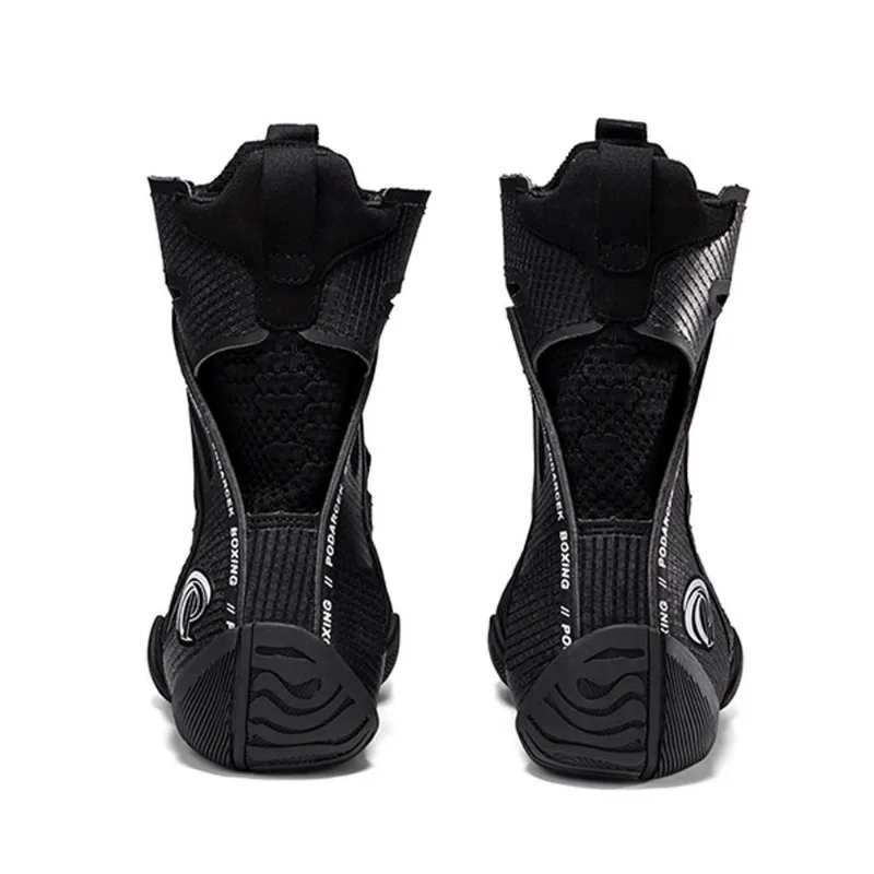 Best Selling Boxing Shoes Unisex Black White Fighting Boots Men Women Good Quality Wrestling Shoes Couples Luxury Brand Gym Shoe