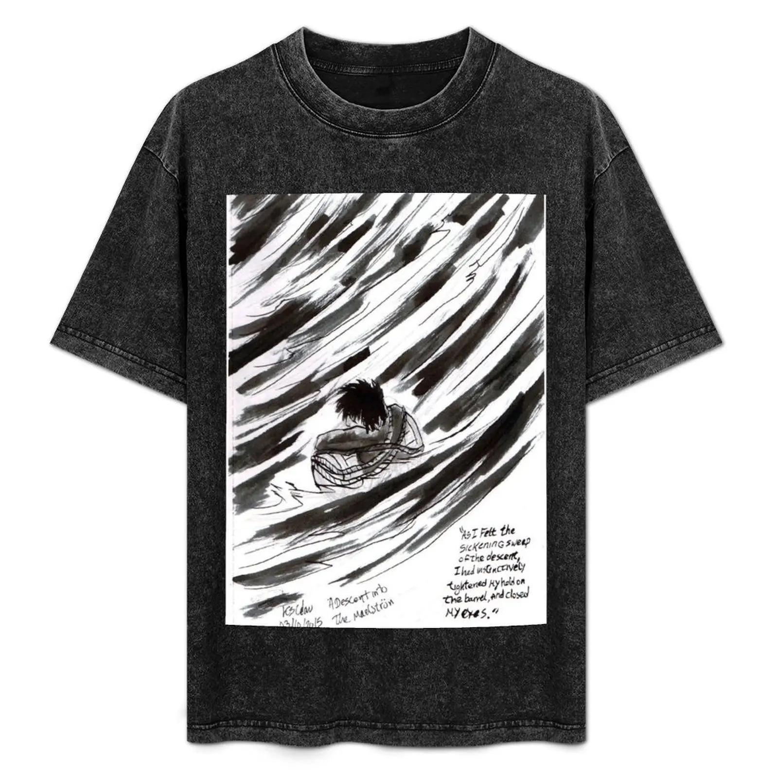 A descent into the Maelstrom T-Shirt customs graphic t shirt vintage anime t shirts sublime t shirts for men