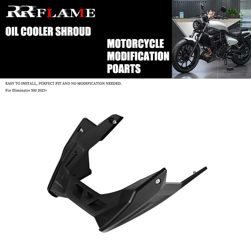 

Motorcycle Accessories Engine Chassis Shroud Fairing Exhaust Shield Guard Protection Cover Fit For Kawasaki Eliminator 500 2023+