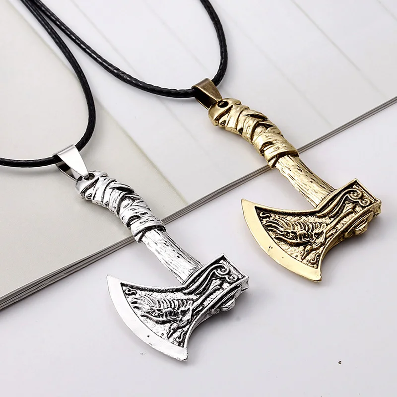 DIY Designer Creative Viking Pendants for Necklace Charms for Jewelry Making Findings Component