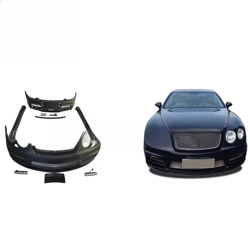 

New Arrival WD Style FRP Fiber Glass Rear Spoiler Body Kit for Flying Spur 2010-2014 Car Rear Bumper