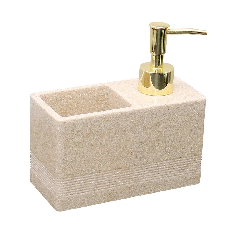 ขวดอีมัลชั่นเรซิ่นสไตล์ยุโรป ลายหินอ่อนเทียม ใช้เป็นที่จ่ายสบู่เหลวอเนกประสงค์ ขวดเก็บของใช้ในบ้าน ขวดสบู่ล้างมือ