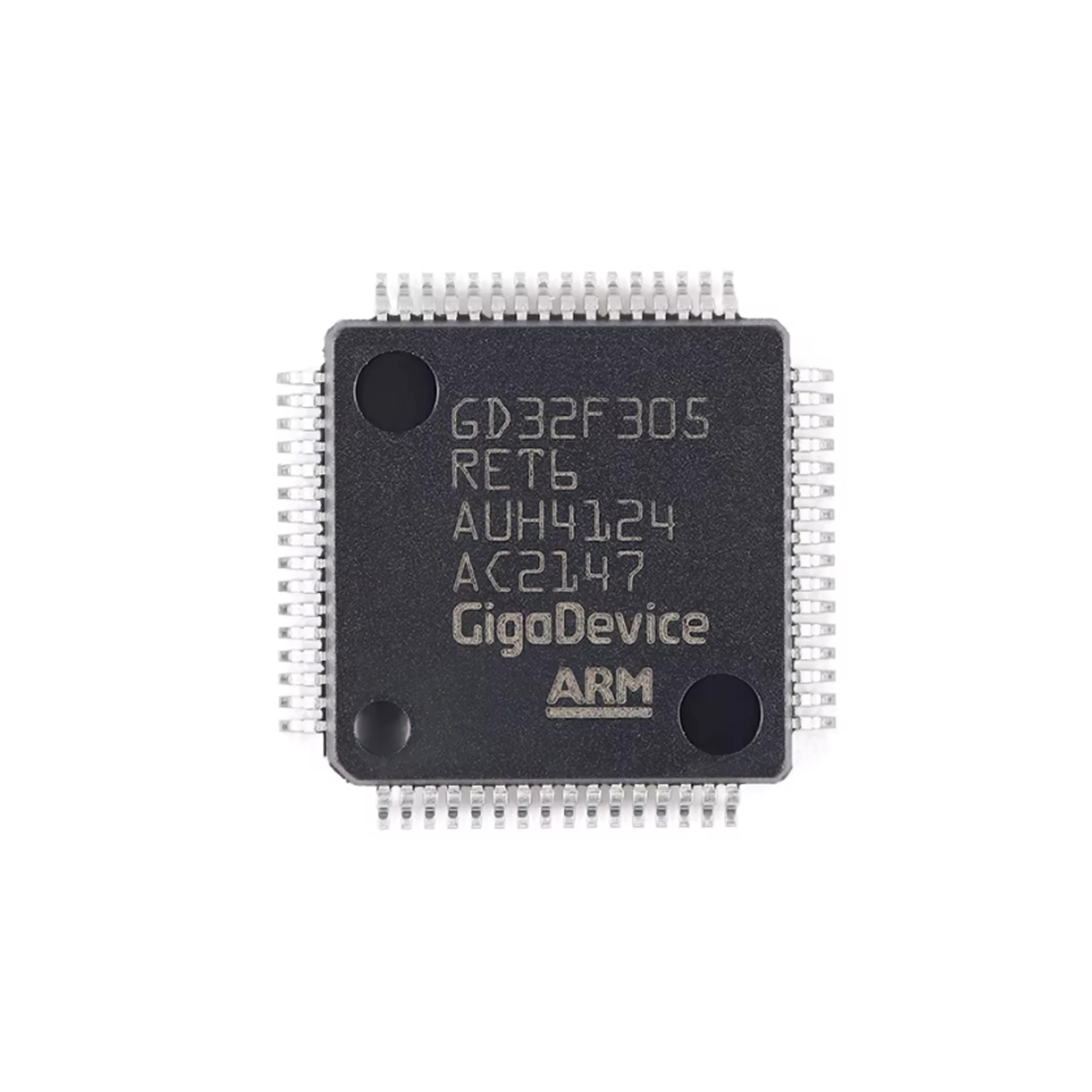 GD32F305RET6 L2-5pcs QFP-64 ARM Cortex-M4 32-bit Microcontroller Unit (MCU) Chip - Genuine Original Product