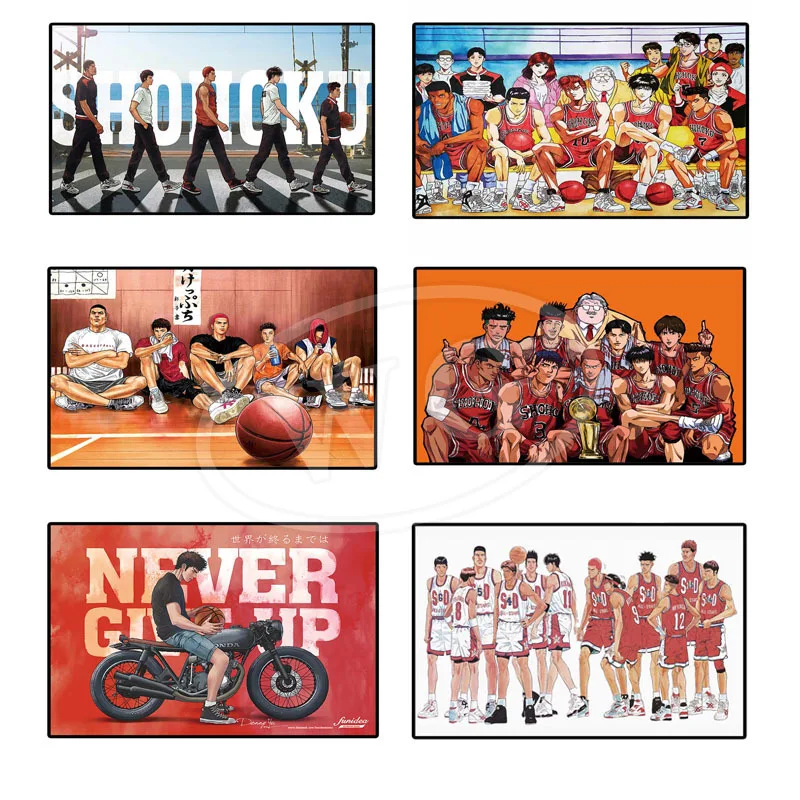 Japan Anime Figure The First Slam Dunk Poster Aesthetic Sports Basketball Canvas Painting Decoration Wall Art Kawaii Room Decor