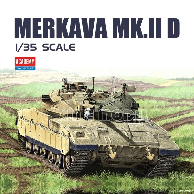 

Академия 1/35 13286 Меркава Мк. Комплект масштабной модели основного боевого танка IID
