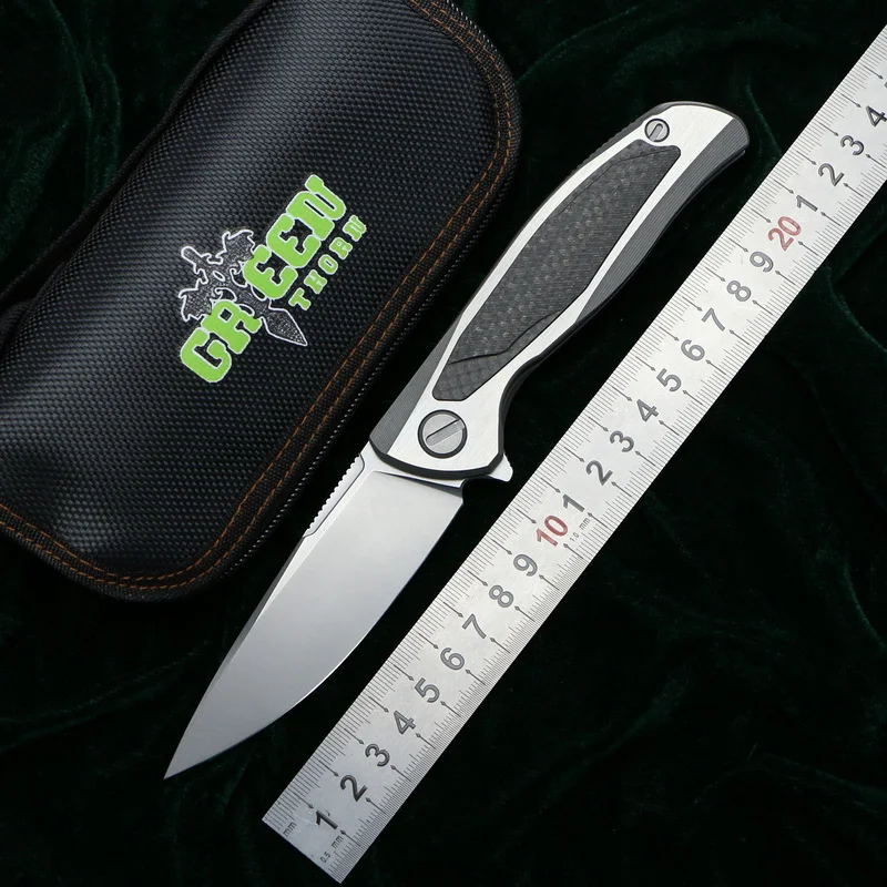 Green Thorn F95NL: A Análise Completa de uma Faca de Aço VG10 com Empunhadura de Titânio para Aventuras ao Ar Livre