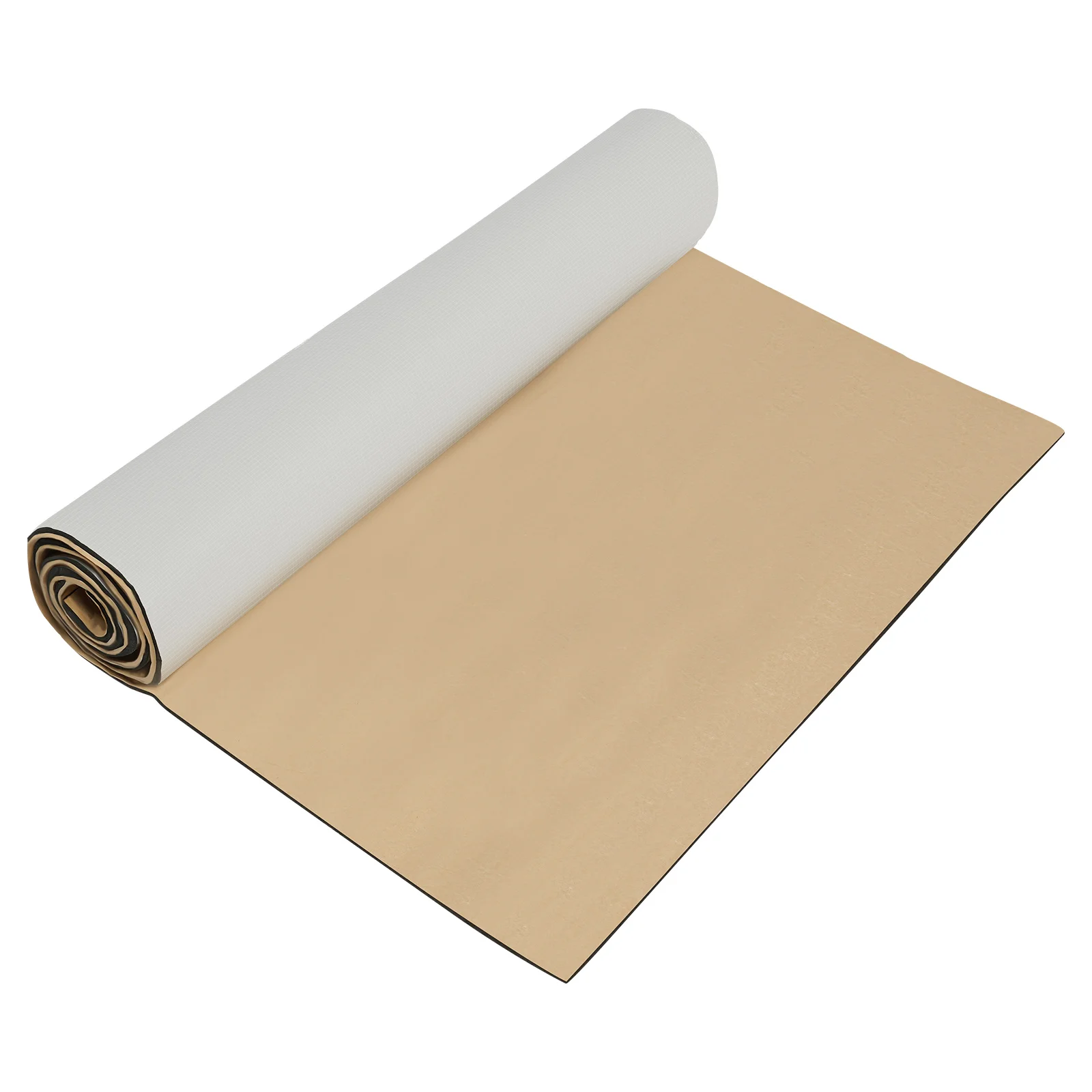 Estera absorbente de sonido para coche, almohadilla de aislamiento térmico y ruido de 10mm, 6,5x3,2 pies con autoadhesivo para el hogar del automóvil