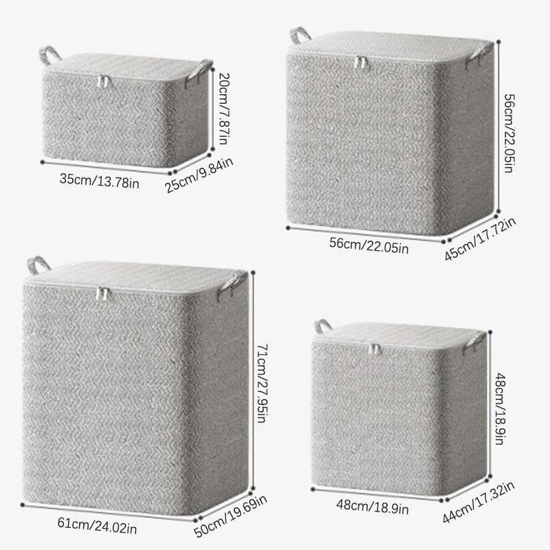 Quilt Clothes Storage Bag Big Capacity Duvet Blanket Sorting