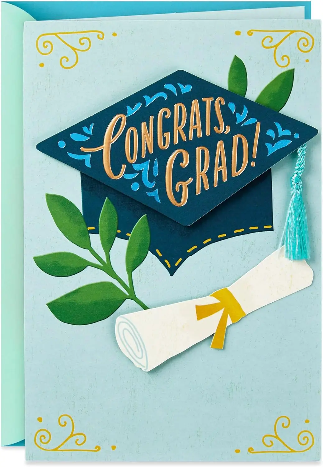 

Graduation Card with Tassel for High School or College Graduate