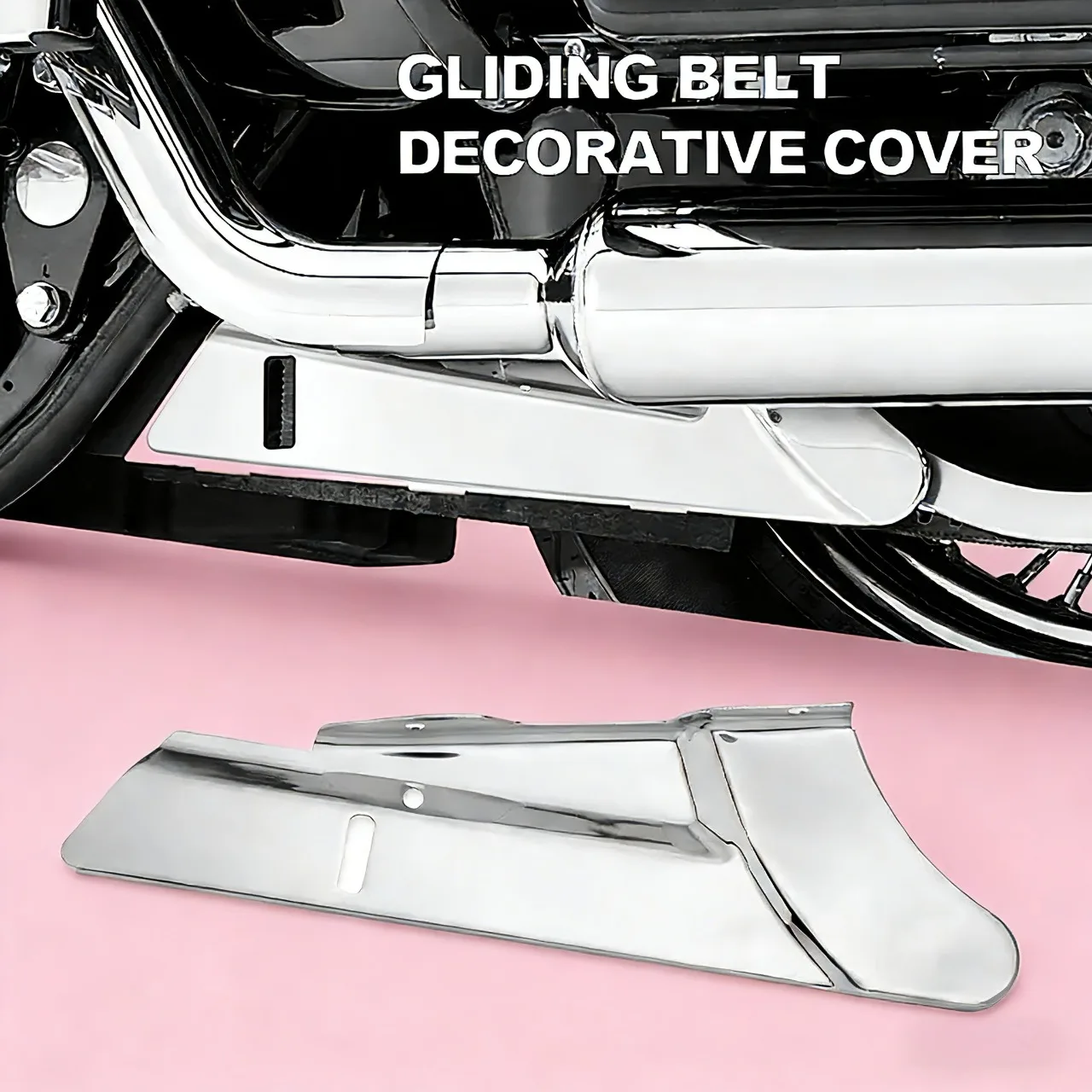 

Нижняя декоративная накладка на кожух двигателя с ЧПУ для мотоциклов Harley Road Glide FLTRX EFI FLTR 2009-2023, защита нижней части ремня.