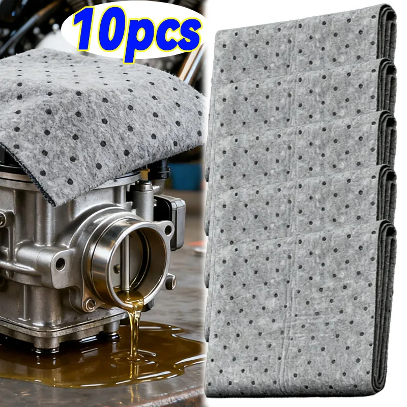 Tapis absorbant l'huile réutilisable, tampons absorbants pour changement d'huile de voiture, pour changement d'huile automobile, Protection du sol du Garage, tapis mécanique