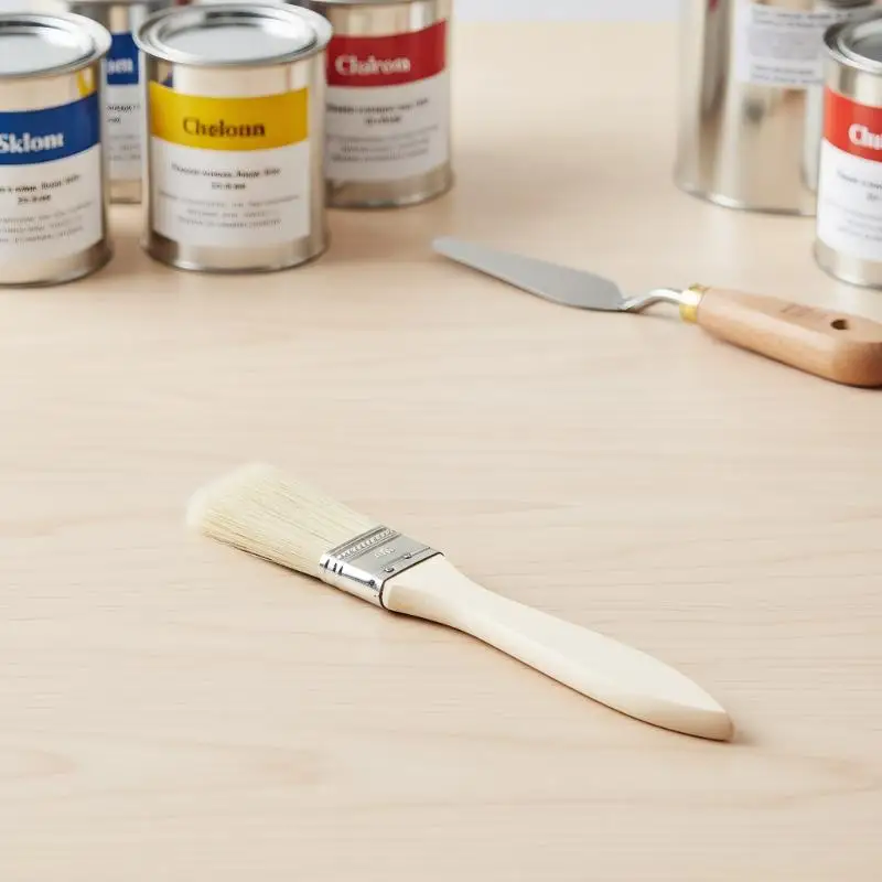 10 قطعة فرشاة طلاء صغيرة مناسبة للرسم اليدوي الفني الصباغة الورنيش الغراء تطبيق مقبض خشبي إصلاح داخلي/خارجي #2