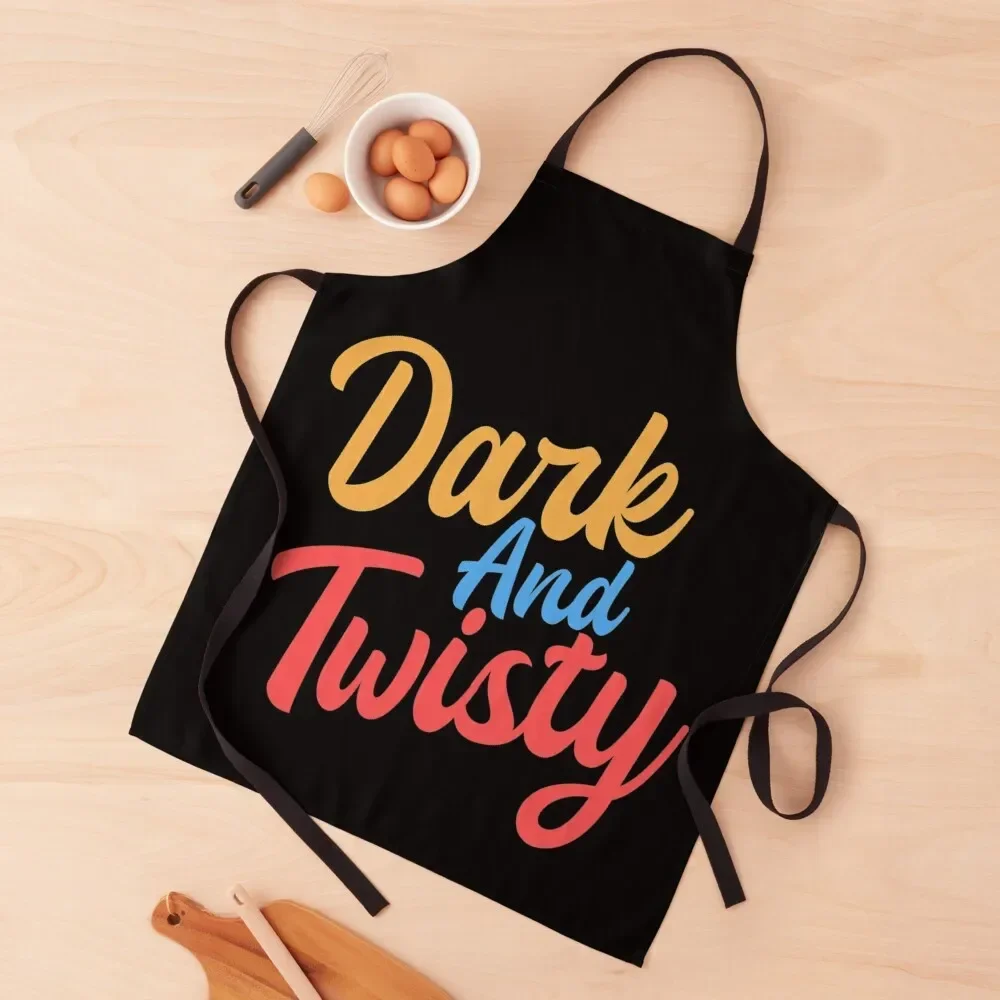 

Dark and twisty sticker Apron Kitchen on the wall kitchen clothes Apron