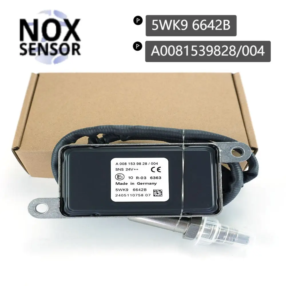 5WK96642B A0081539828  NOX Sensor Nitrogen Oxygen Sensor For Mercedes-Benz Actros Atego Truck