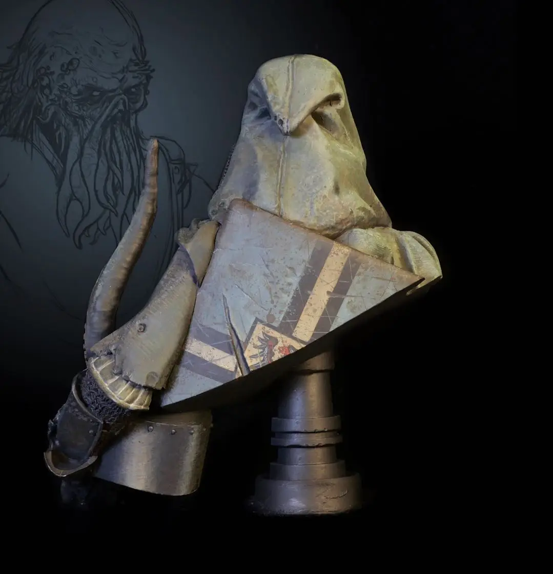 1/12 Модель бюста из смолы GK, комплект в разобранном и неокрашенном виде