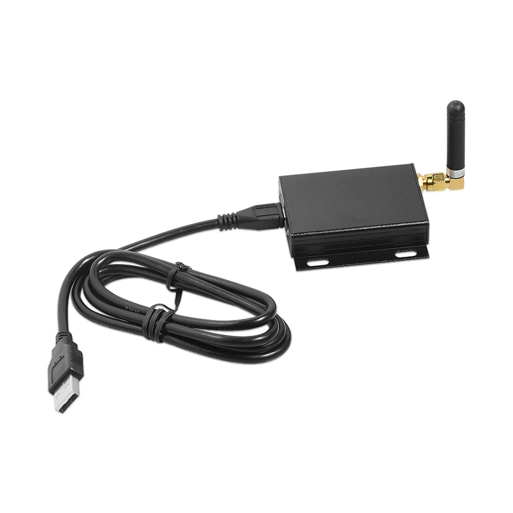 2 قطعة/الوحدة G-NiceRF Lora6103PRO منفذ USB 1 واط 433 ميجا هرتز لمسافات طويلة 8 كجم AES مشفرة RF اللاسلكية LoRa جهاز الإرسال والاستقبال