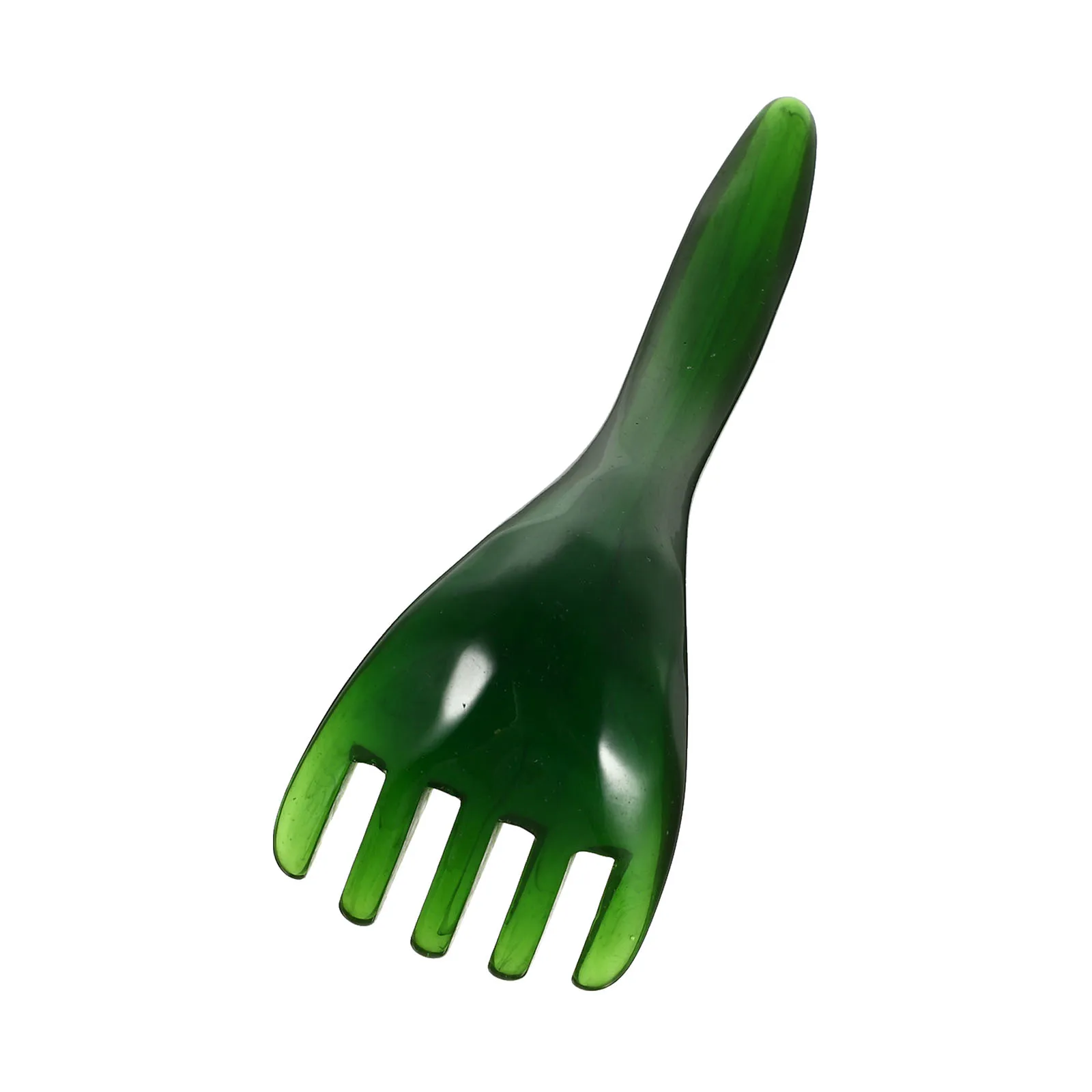 

1pc Resin Beeswax Massage Comb 5 Claw Scalp Massager For Family Travel Outdoor Use Beeswax Comb Skin Care Tool