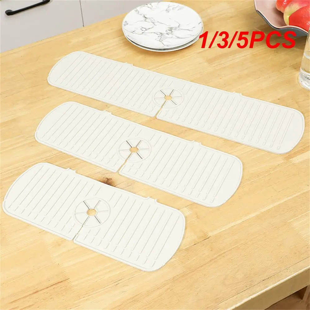 1/3/5PCS 69 Hand-washing 3 56 Silicone Draining Pad 1 23 12 5 Drain Cup Mat 4 Household Non-slip Heat Insulation Pad