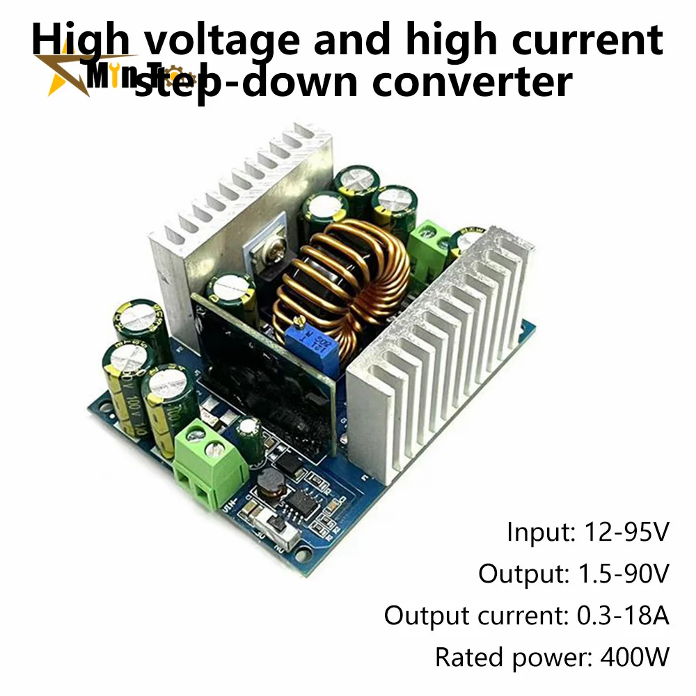 500W 15A DC-DC Buck Converter Step Down Tech Constant Current LED Driver Power Step Down Voltage Tech Power Supply