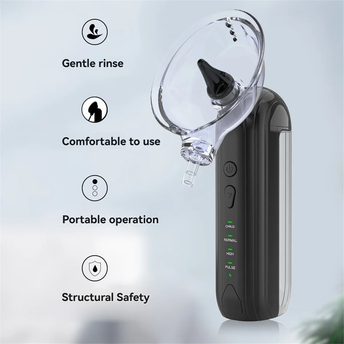 

A79I High-End Ear Cleaning Wax Removal Set with Earwax Bottle Tools Magic Machine Kit Hand Use Water Cooling System Care A