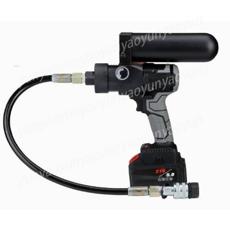 

70MPa Cordless Electric Hydraulic Pump, Handheld Lithium Battery Powered, Ultra Compact for Cable Crimping