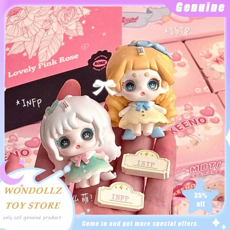 

Новый Keeno Mbti Little Baby Series Mini Blind Box Kawaii Рисунок Автомобиль Настольный Орнамент Декор Модная Игрушка Сюрприз Детский Подарок Для Девочек