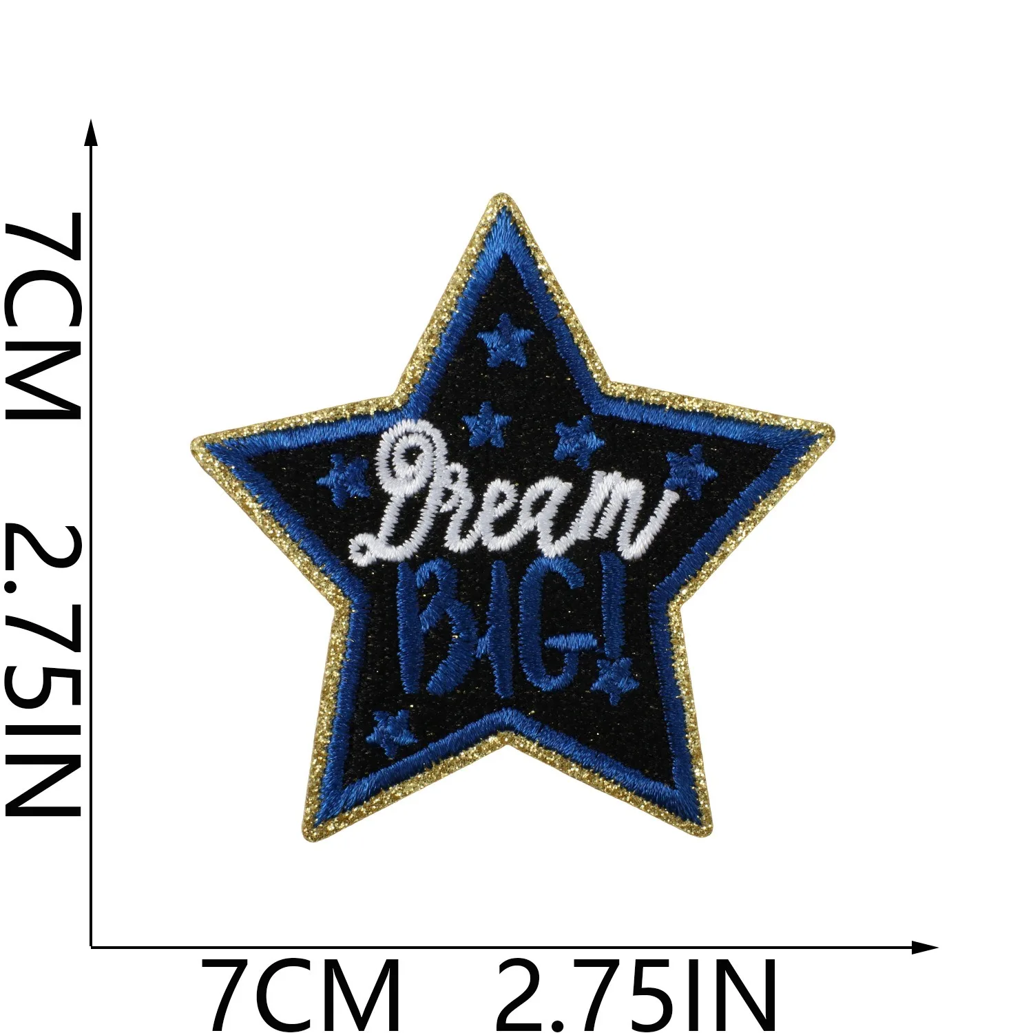1PCS Graduation Ceremony Sublimation Embroidery Patch Sticker Dress Up Memento For Cap And Gown Keepsake Decoration