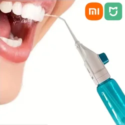 Xiaomi Household High Pressure Oral Irrigator Portable Teeth Clean Water Dental Floss Manual High Pressure Water Toothpick 2024