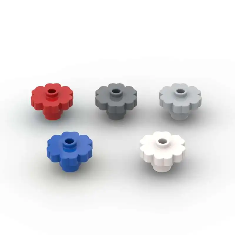 

MOC 10PCS 4728 Plant Flower Building Blocks Kit 2x2 Rounded Leaves Decoration Bricks Particle Toys For Children Birthday Gifts