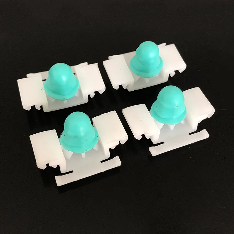 Door Bump Strip Fasten Clips Exterior Side Trim Moulding For BMW E36 318Ti M42 M3 325is 1992-2000 51132251394 With Rubber Boot