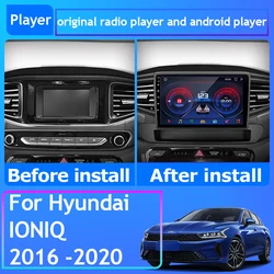 For Hyundai IONIQ 2016 2017 2018 2019 2020 Car Radio Carplay GPS Navigation Android Auto Stereo Screen No 2din 5G WiFi