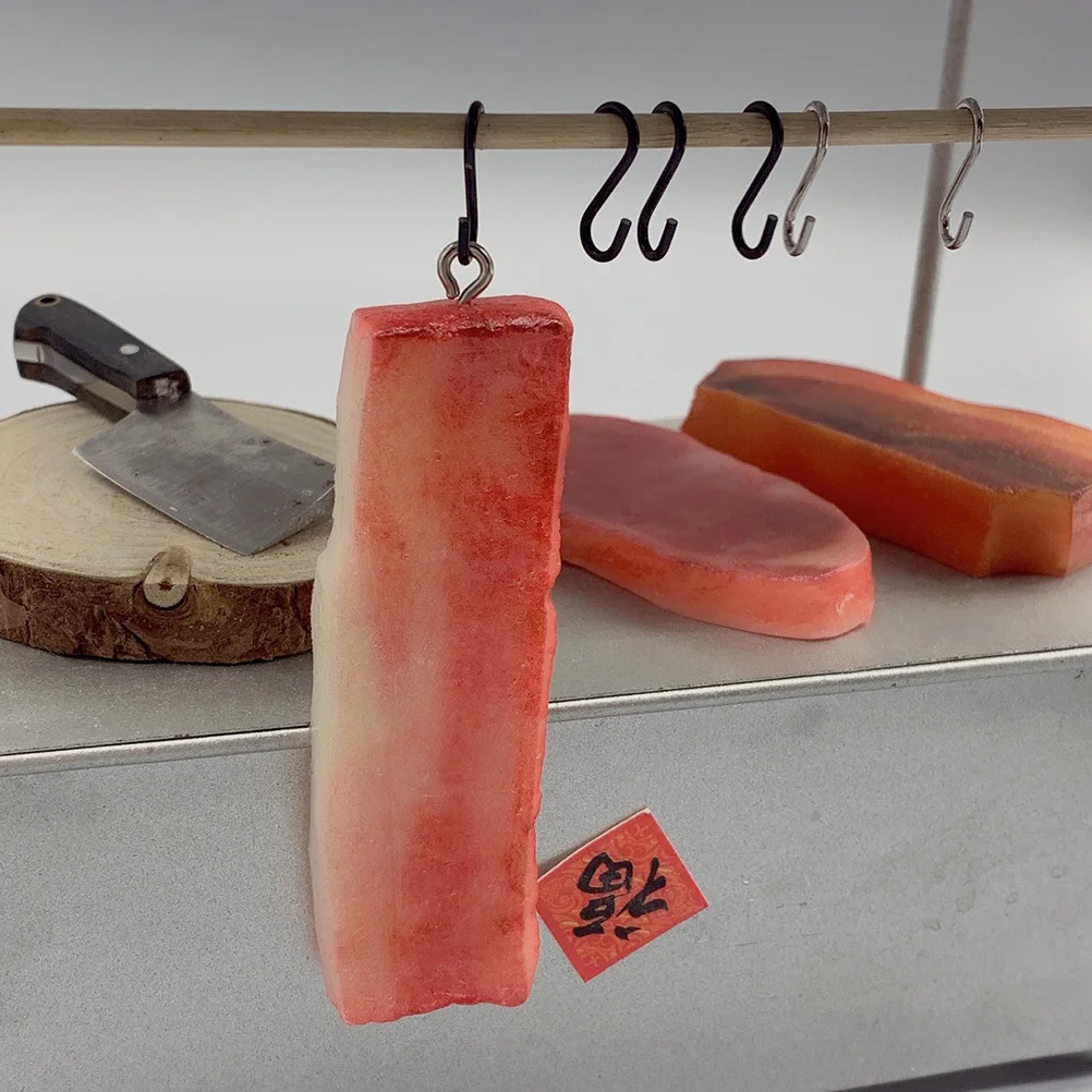 10 ganci in miniatura, leggeri e durevoli, in metallo, da cucina, per asilo, asilo, per casa delle bambole, kit per piccola casa