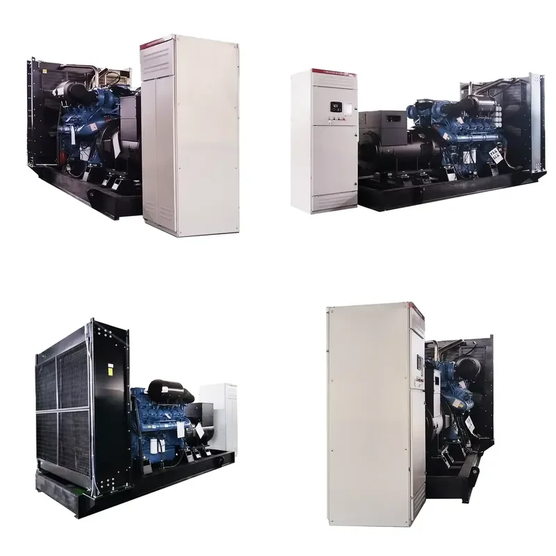 Heavy Generator Set 1200kw Open Electric dynamo 1500kva Power Hengli 3 Phase Genset