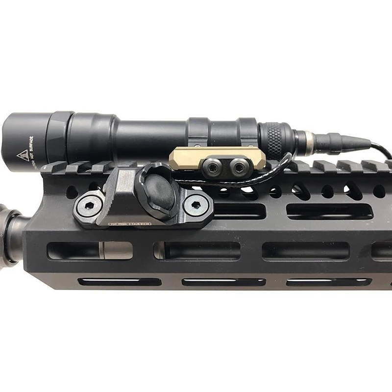التكتيكية الساخن زر M-LOK ل SF M300 M600 مضيا Airsoft سلاح مفتاح الإضاءة مع العلامات الأصلية #6