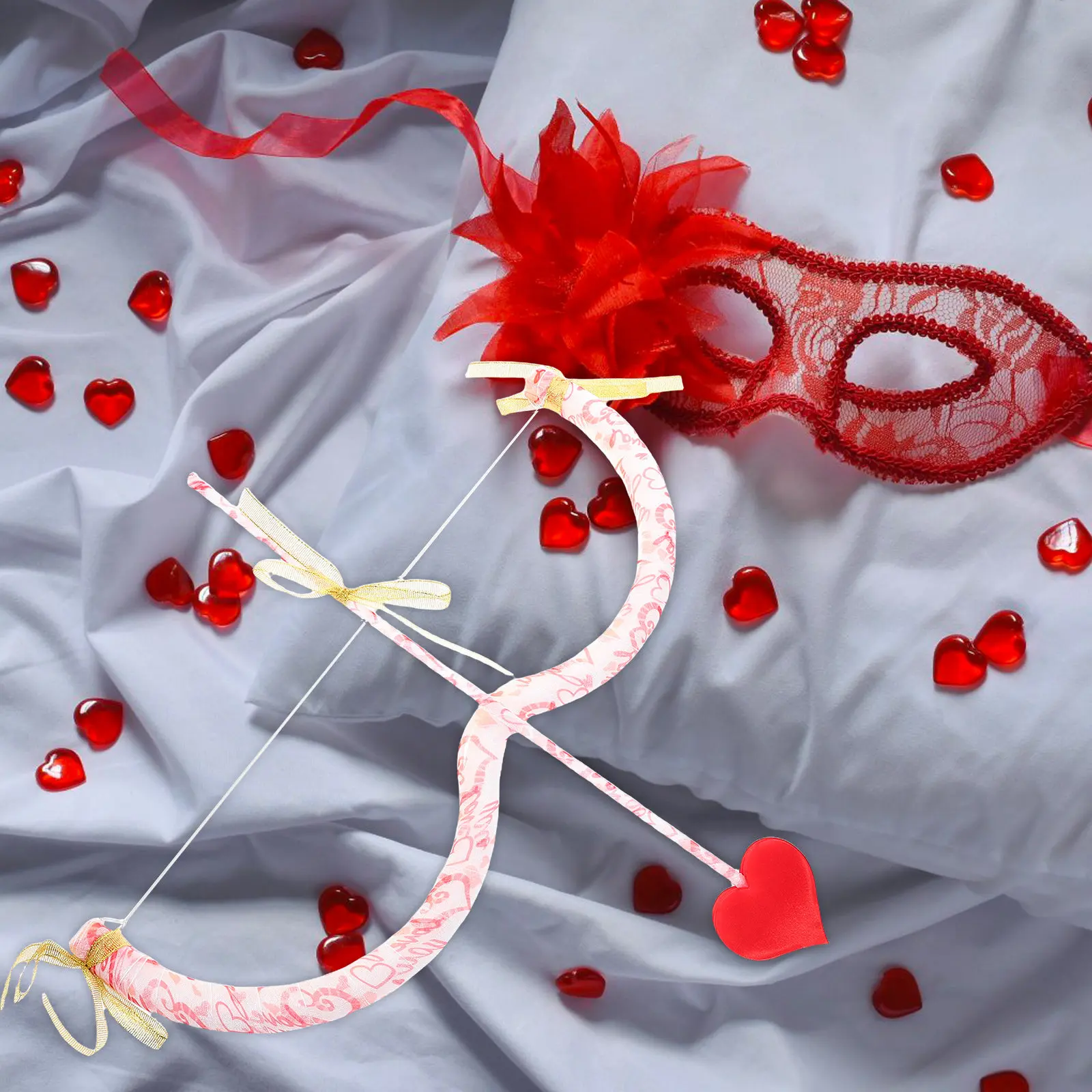 

Набор для Дня святого Валентина: стрела Купидона, стрела в форме сердца для сценических выступлений, косплея, украшения вечеринок, романтический аксессуар