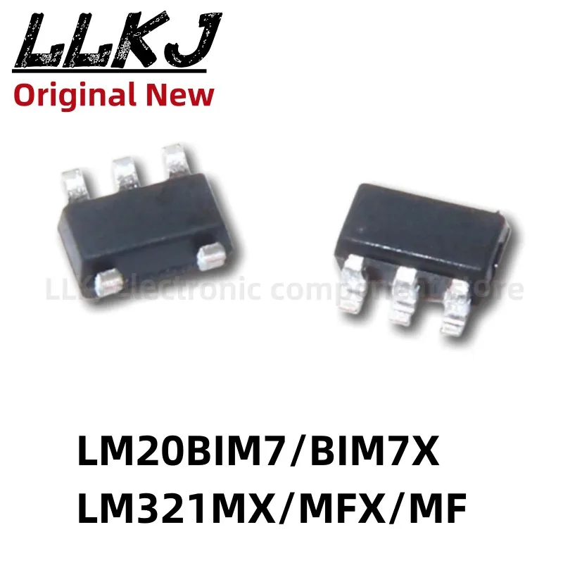 1pcs LM321MFX MF MX LM20BIM7X/NOPB BIM7 A63A T2B SOT23-5 Chipset