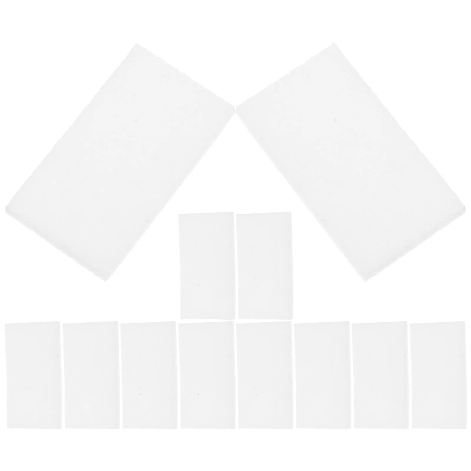 12Pcs Unscented Aroma Humidifier Pads Refill Essential Oil Diffuser Replacement Vapor Pads Universal Compatibility for Bedroom