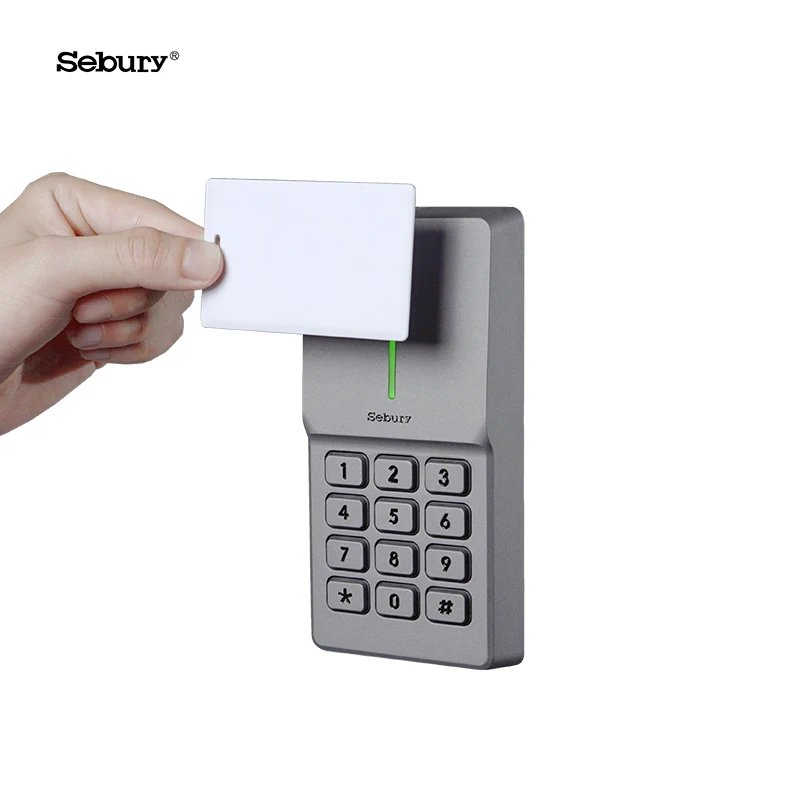 Sebury sKey2 IP68 Waterproof Wiegand RFID Card Reader Access Control System Standalone Access Controller for Door Access