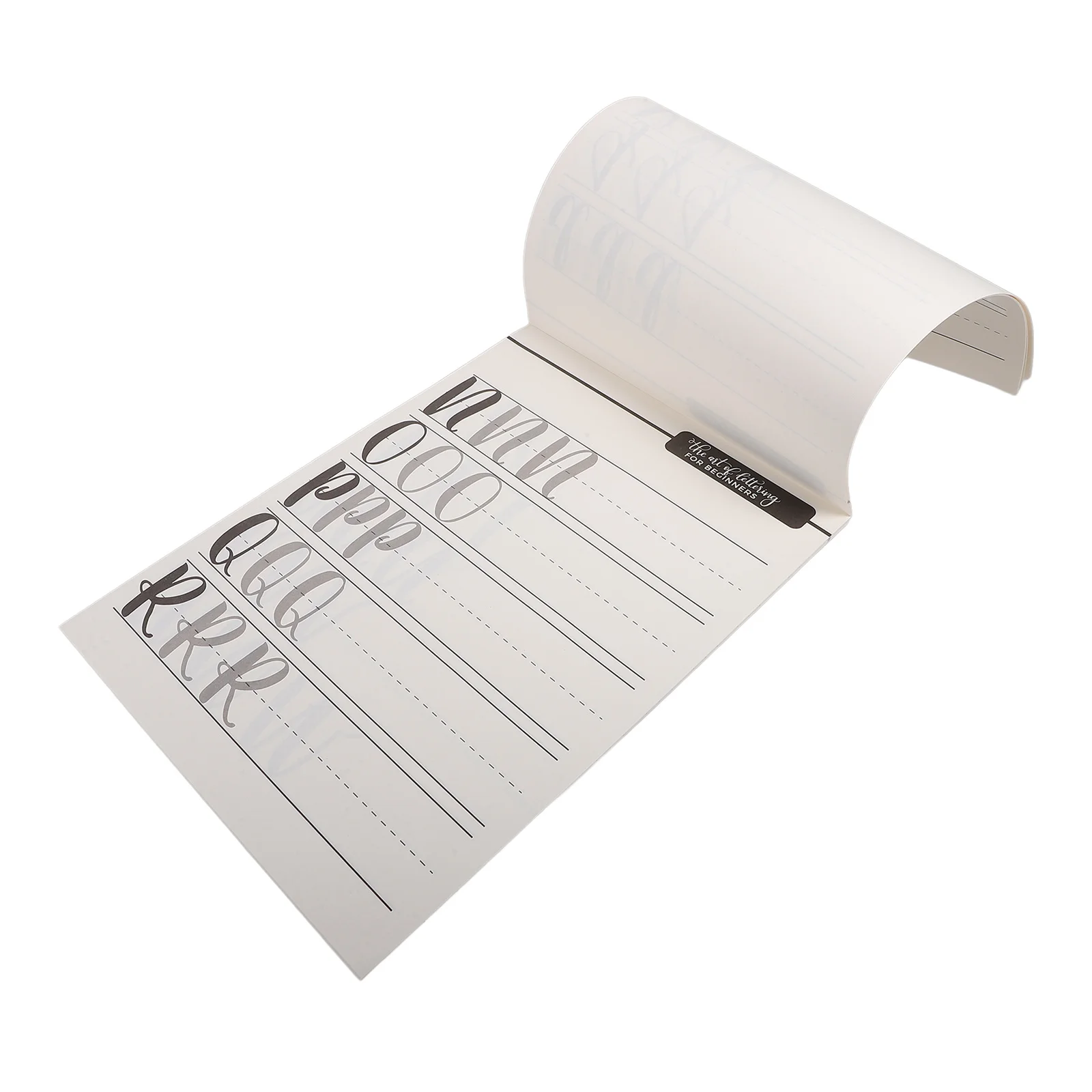 

English Calligraphy Copybook Art Font Handwriting Practice Paper Lightweight Portable Writing Pad Tracing Paper Sheet