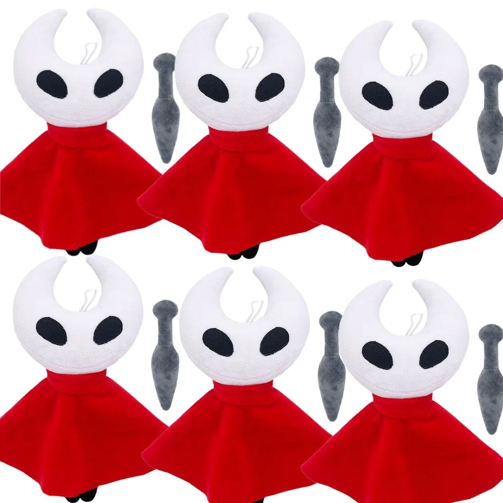 

25-28cm Hollow Knight Plush Toys Game Figures Ghost Stuffed Dolls Kids Friends Chritmas Birthday Cosplay Gift