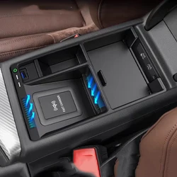 Car wireless charger for Audi A4 B9 S4 RS4 A5 S5 RS5 2017-2022 15w fast phone charger charging plate phone holder accessories