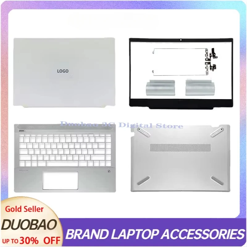 

New For HP Pavilion 14-CE TPN-Q207 L19174-001 Laptop LCD Back Cover/Front Bezel/Palmrest Upper/Bottom Case Hinge cover