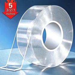 Nano Double Sided Adhesive Tape Strong High Viscosity Transparent Thicken Waterproof And Traceless Acrylic Tape Household Items