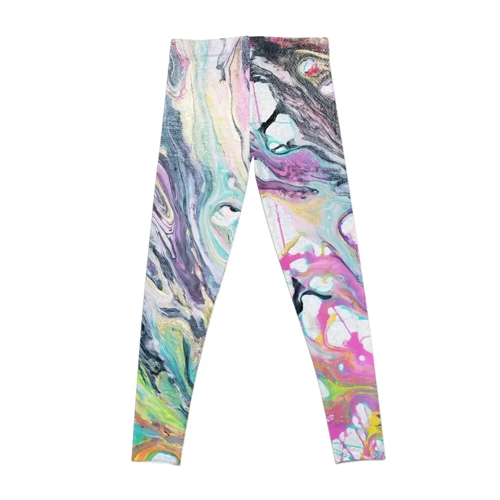 Colorful Splash Art #1 Leggings Training pants gym sportswear woman Women sports Womens Leggings