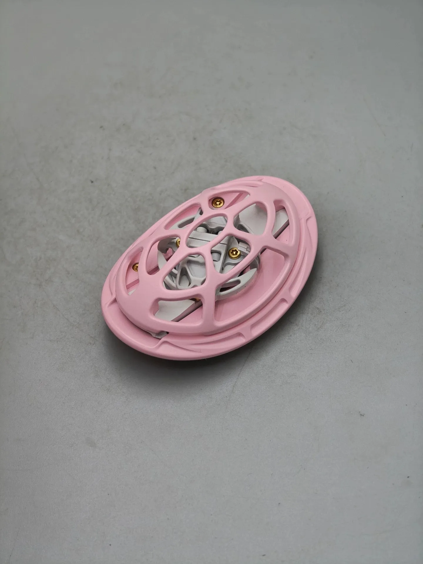 Used EDC New Xuan Armor, Pink Ceramic Coated VIP Model, Mechanical Push Brand Edc Metal Decompression Toy