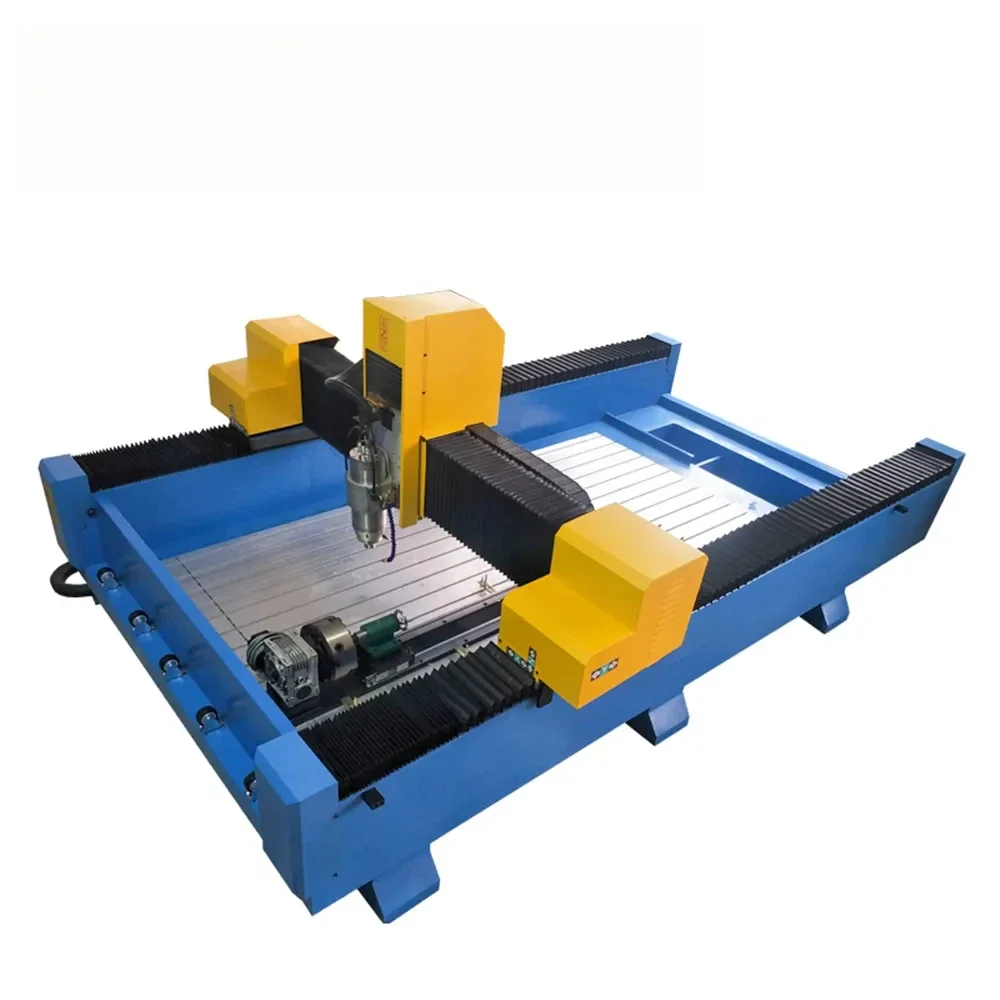 Most Popular 3D CNC Machine For Stone 1325 Stone Engraving CNC Milling for 4 Axis CNC Router For Marble Granite Cutting Work