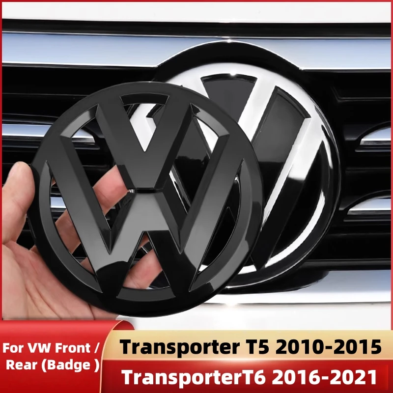 

Эмблема на капот, переднюю решетку и крышку багажника для автомобилей VW T5 T6, декоративная накладка с логотипом для Volkswagen Transporter T5 T6 2010-2021 Sportvan