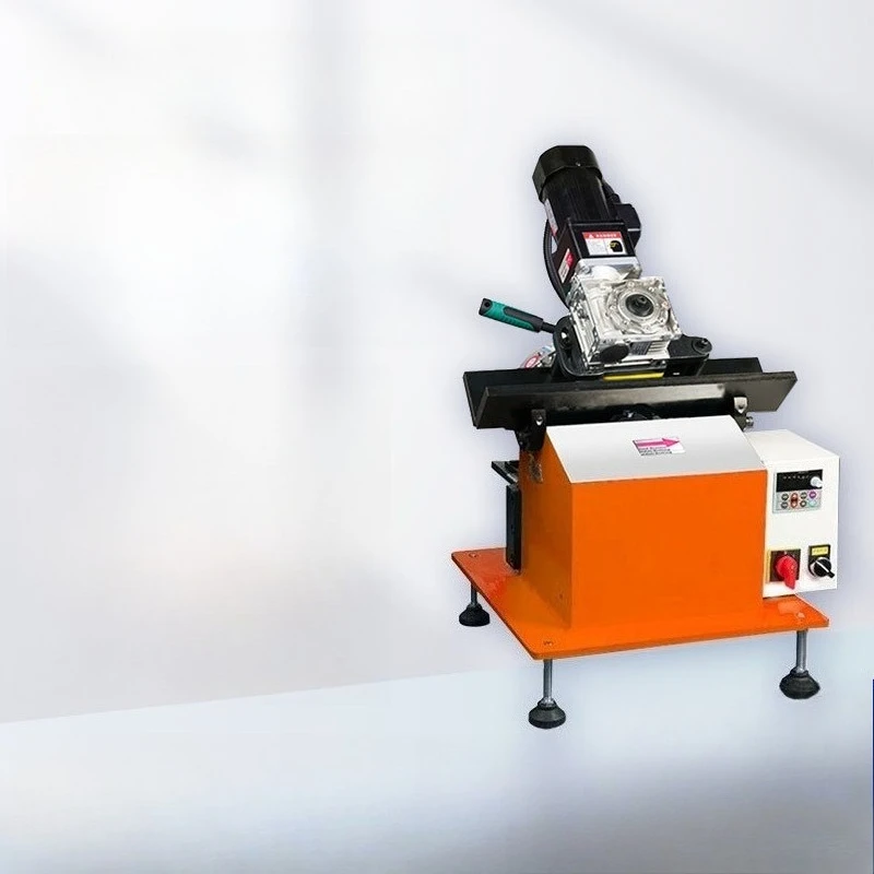 Desktop stainless steel beveling machine, irregular strip plate chamfering machine, metal small plate milling machine