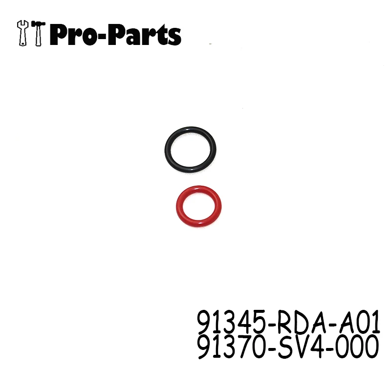 

2PC Power Steering Pump Inlet&Outlet O-Ring Seals 91345-RDA-A01 91370-SV4-000 for Honda Acura